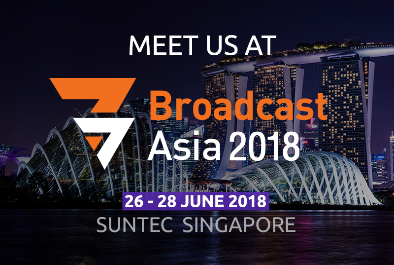 Broadcast Asia 2018, Suntec, Singapore